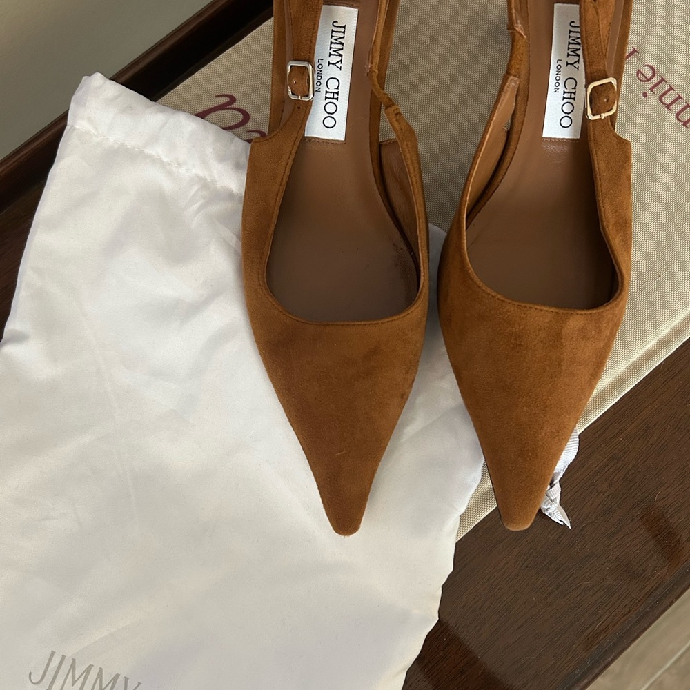 Jimmy Choo Amel 50 suede heels
